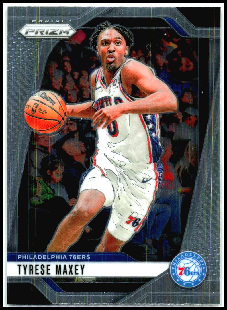 2024-25 Panini Prizm #96 Tyrese Maxey Philadelphia 76ers