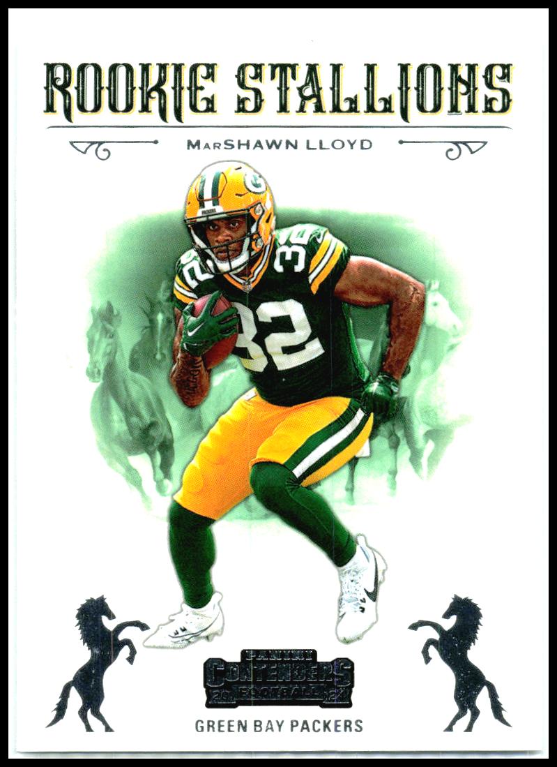 2024 Panini Contenders Rookie Stallions #24 MarShawn Lloyd Green Bay Packers