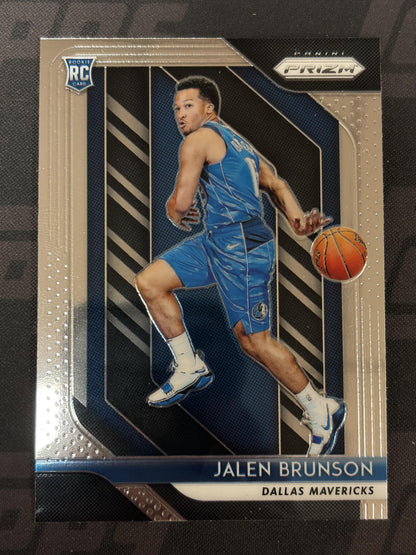 2018-19 Panini Prizm #250 Jalen Brunson RC Dallas Mavericks