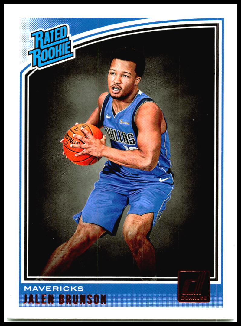 2018-19 Donruss #179 Jalen Brunson RC Dallas Mavericks