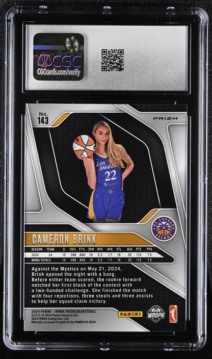 2024 Prizm WNBA #143 Cameron Brink