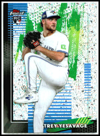 2026 Finest Mini-Diamond Refractors #96 Trey Yesavage RC Toronto Blue Jays
