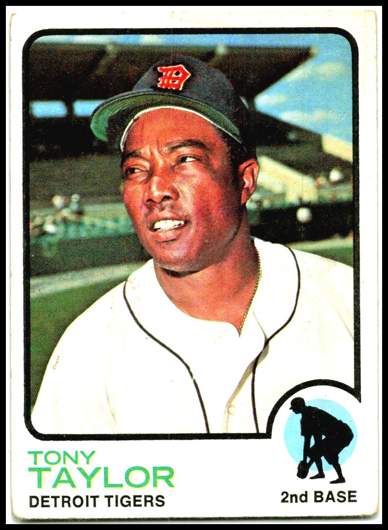1973 Topps #29 Tony Taylor Detroit Tigers