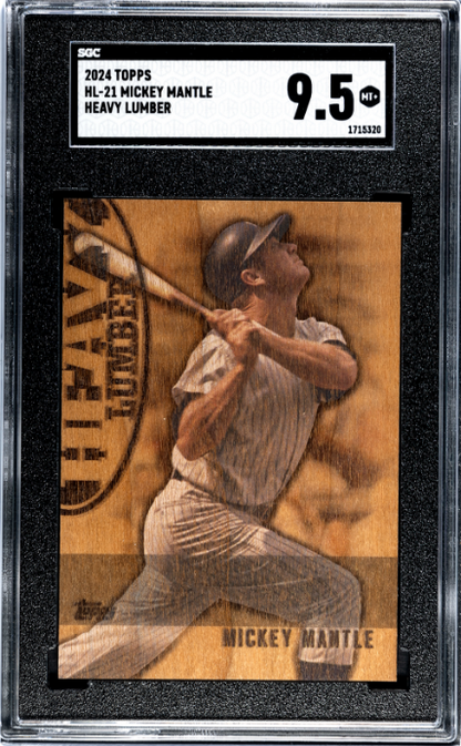 2024 Topps Heavy Lumber #HL-21 Mickey Mantle