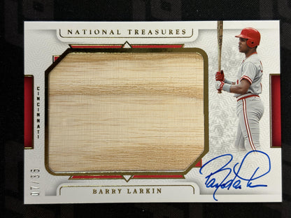 2024 National Treasuers Legendary Jumbo Lumber /35 #LIS-BLK Barry Larkin