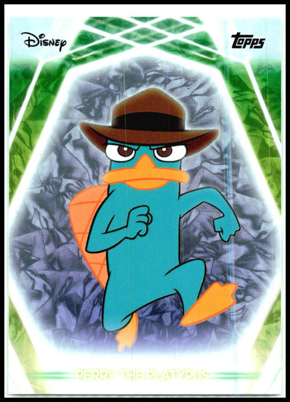 2026 Topps Disney Neon Snow Caps #5 Perry the Platypus