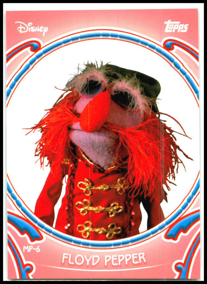 2026 Topps Disney Neon The Muppets Puzzle #MP-6 Floyd Pepper