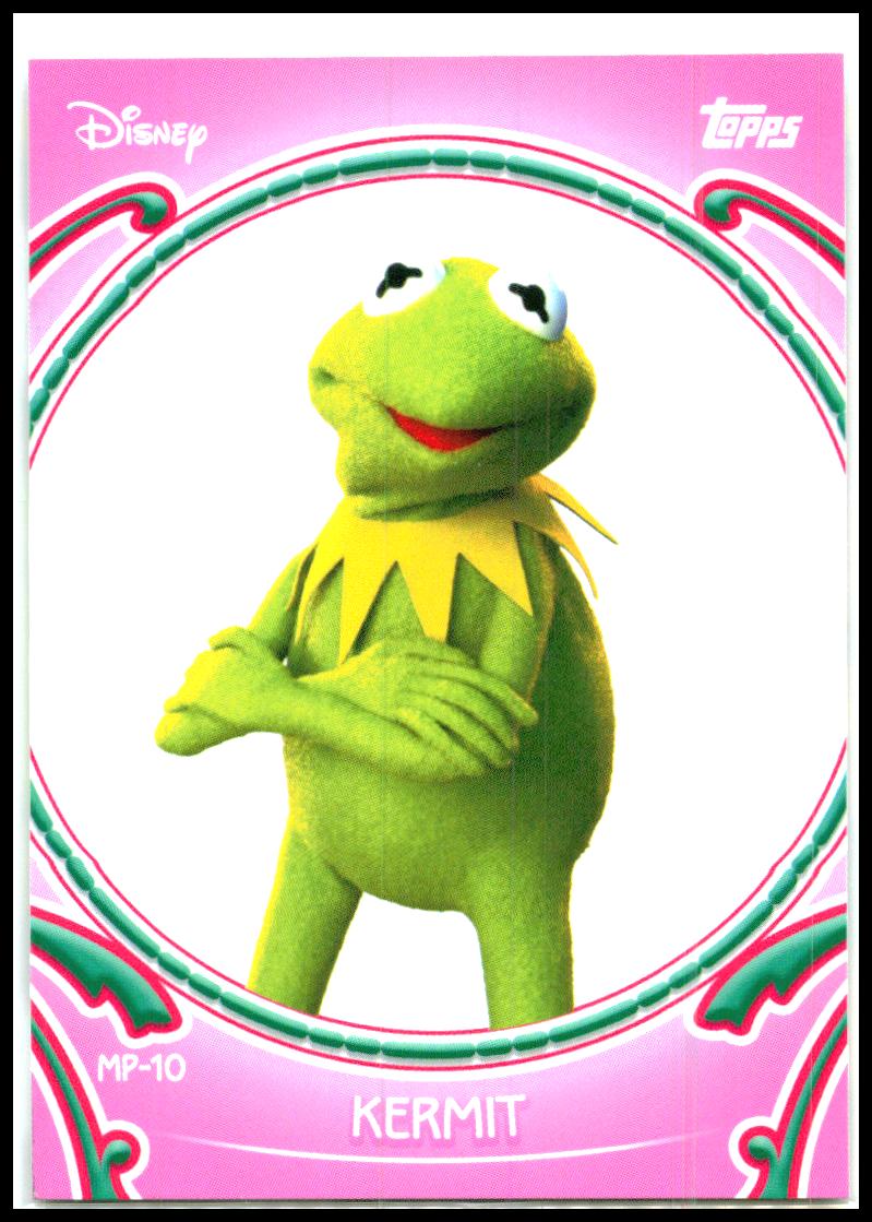 2026 Topps Disney Neon The Muppets Puzzle #MP-10 Kermit