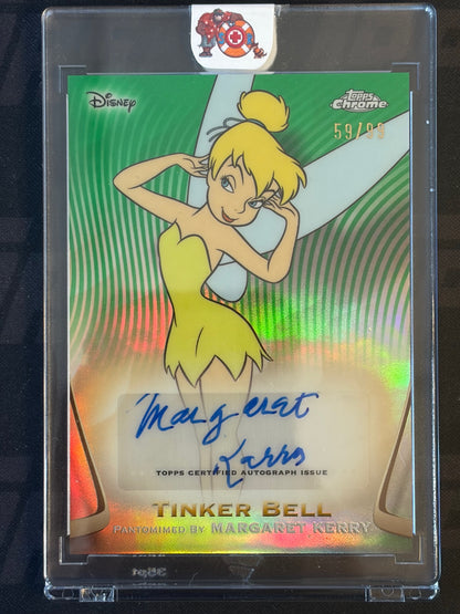 2025 Topps Chrome Disney Green Auto /99 #AA-MK Margaret Kerry