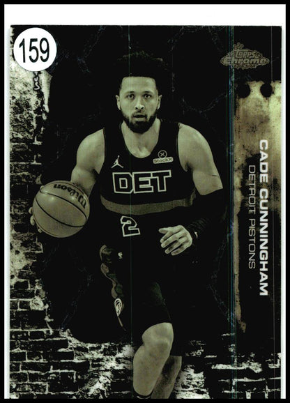 2025-26 Topps Chrome Cactus Jack #159 Cade Cunningham