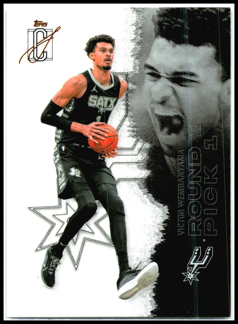 2025-26 Topps Signature Class #55 Victor Wembanyama San Antonio Spurs