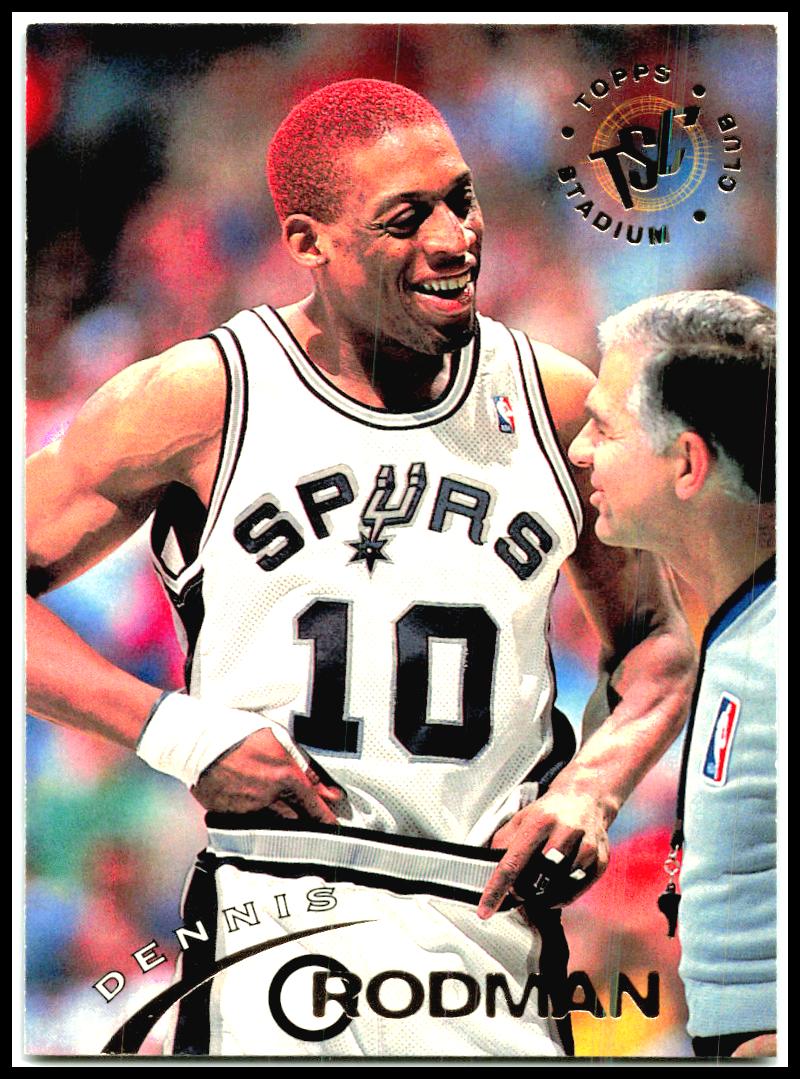 1994-95 Stadium Club #72 Dennis Rodman San Antonio Spurs
