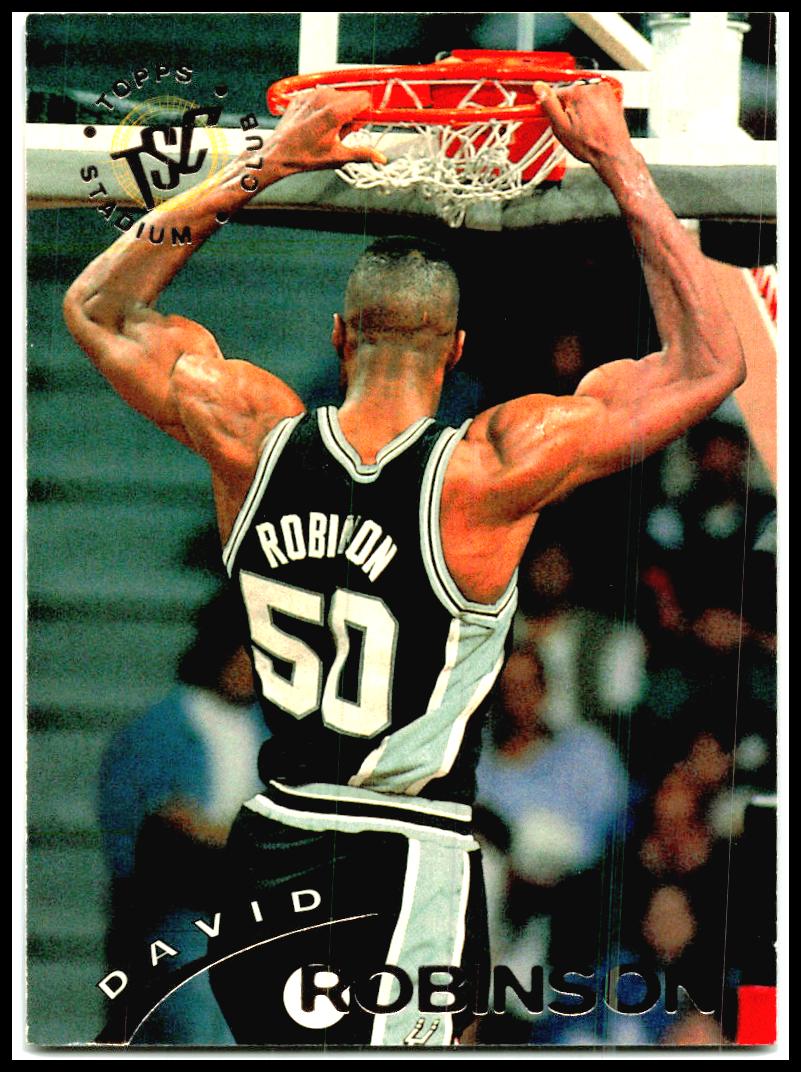1994-95 Stadium Club #160 David Robinson San Antonio Spurs