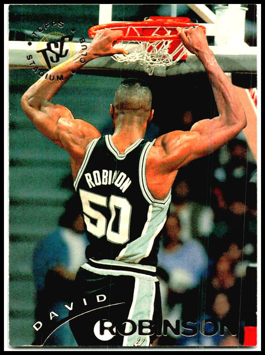 1994-95 Stadium Club #160 David Robinson San Antonio Spurs
