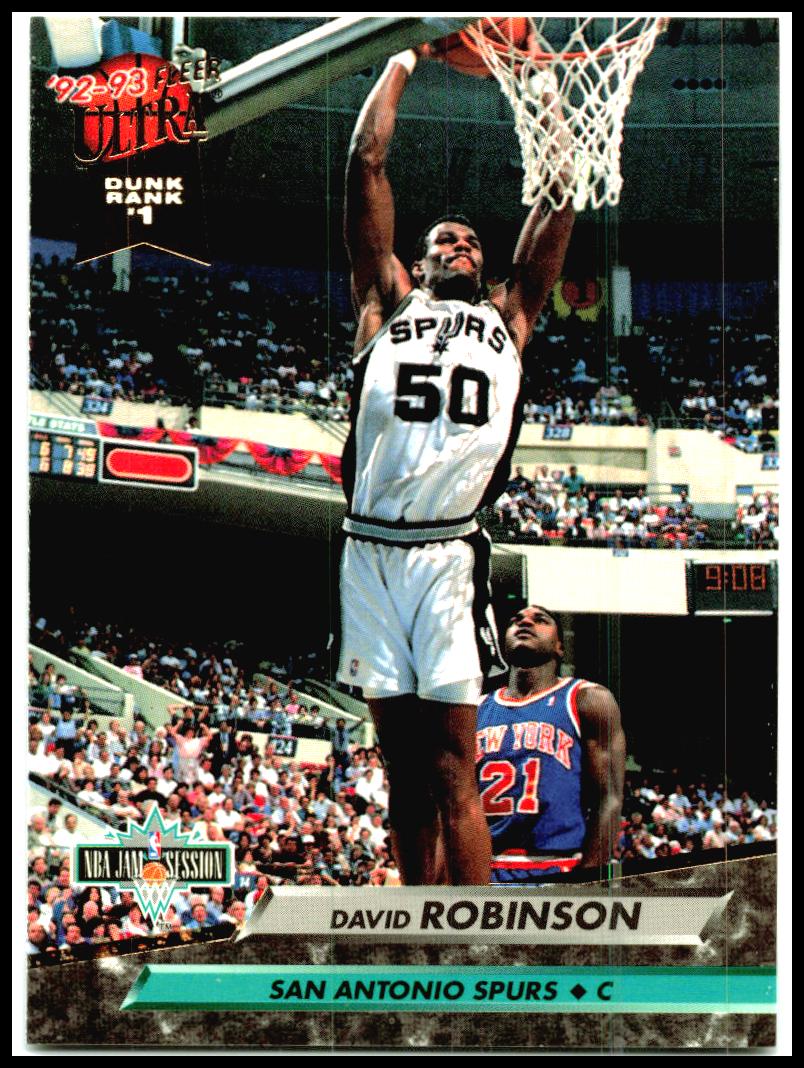1992-93 Ultra #201 David Robinson San Antonio Spurs