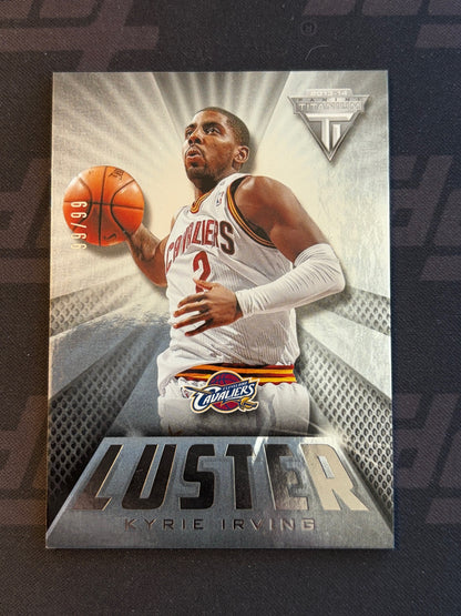 2013-14 Panini Titanium Luster #9 Kyrie Irving #/99 Cleveland Cavaliers