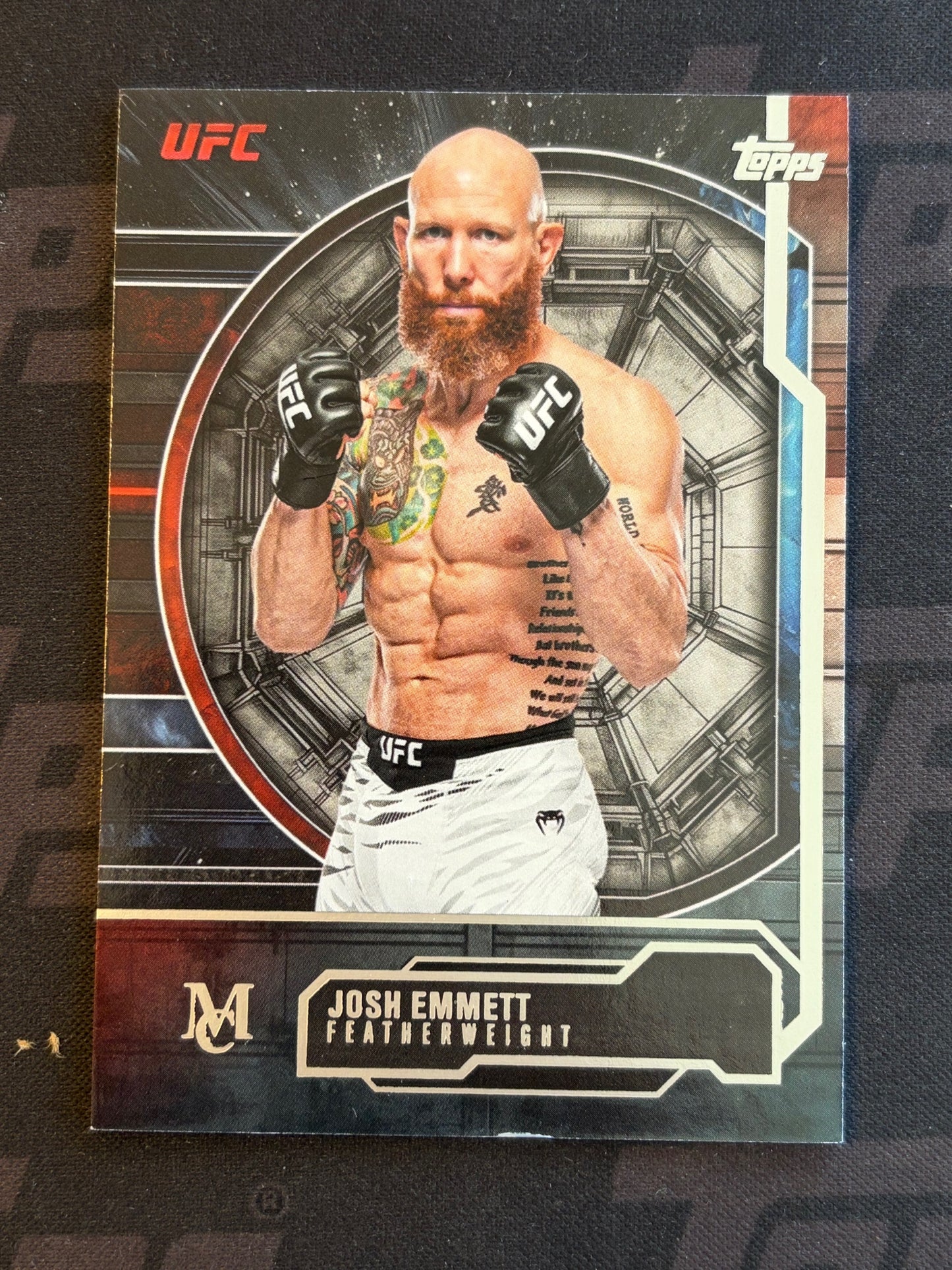 2026 Topps Knockout UFC Museum Collection #MC-42 Josh Emmett