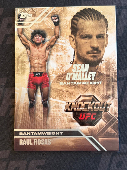 2026 Topps Knockout UFC Octagon Successors #OS-26 Sean O'Malley / Raul Rosas