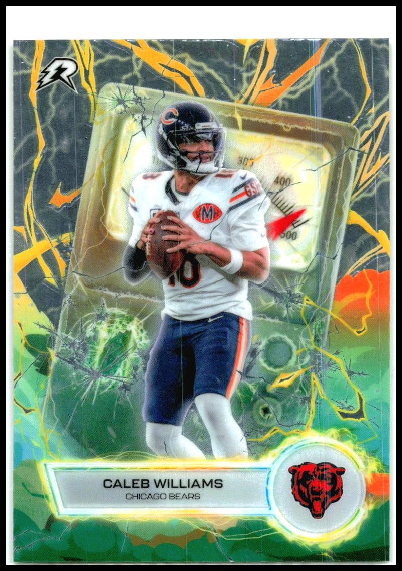 2025 Topps Resurgence Voltaic #VT-15 Caleb Williams Chicago Bears