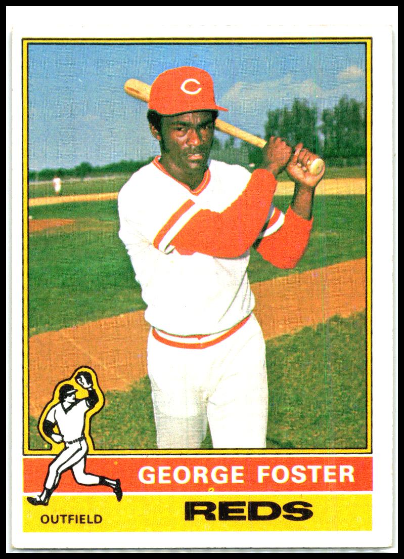 1976 Topps #179 George Foster Cincinnati Reds