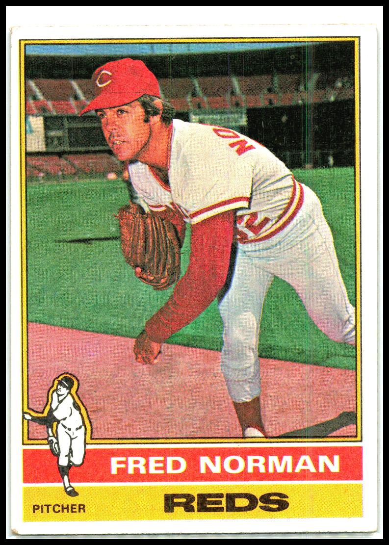 1976 Topps #609 Fred Norman Cincinnati Reds
