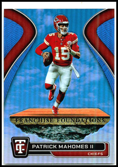 2024 Totally Certified Franchise Foundations Blue /50 #2 Patrick Mahomes II
