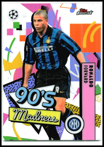 2025-26 Finest UEFA Club Competitions 90s Madness #MAD-9 Ronaldo Inter Milan
