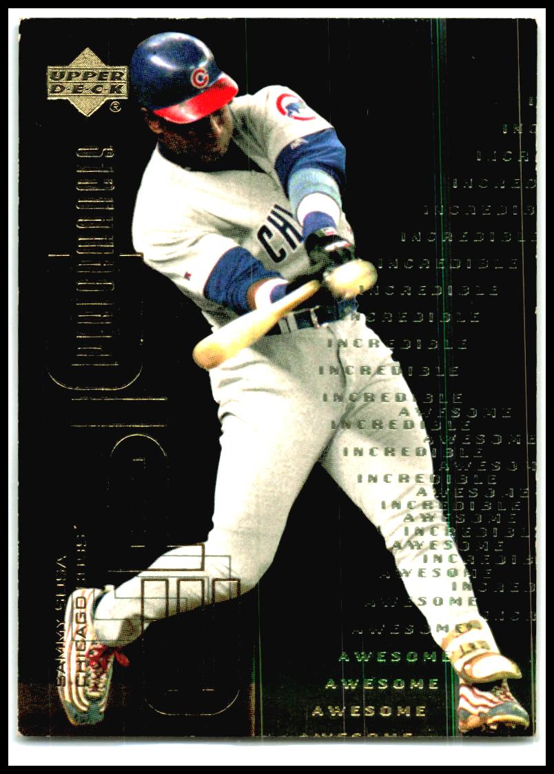 2000 Upper Deck Hitter's Club Epic Performances #EP3 Sammy Sosa Chicago Cubs