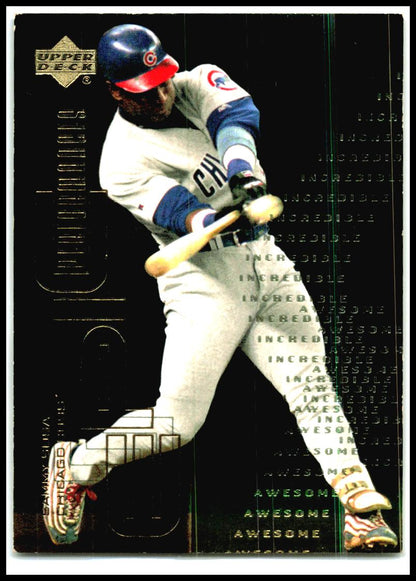 2000 Upper Deck Hitter's Club Epic Performances #EP3 Sammy Sosa Chicago Cubs