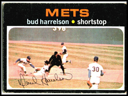 1971 Topps #355 Bud Harrelson New York Mets