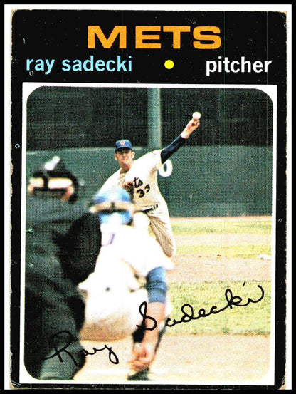 1971 Topps #406 Ray Sadecki New York Mets