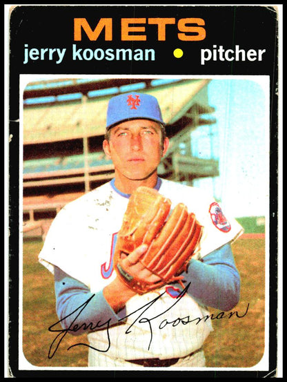 1971 Topps #335 Jerry Koosman New York Mets