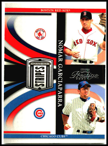 2005 Playoff Prestige Changing Stripes #C-17 Nomar Garciaparra