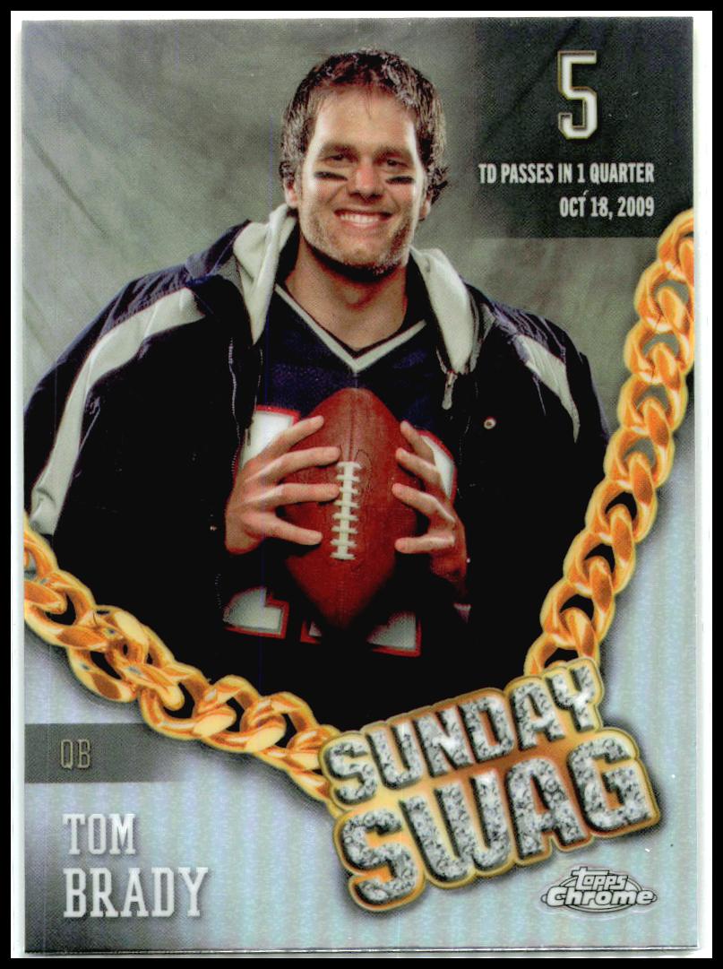 2024 Topps Chrome Sunday Swag Refractor #SS-1 Tom Brady New England Patriots