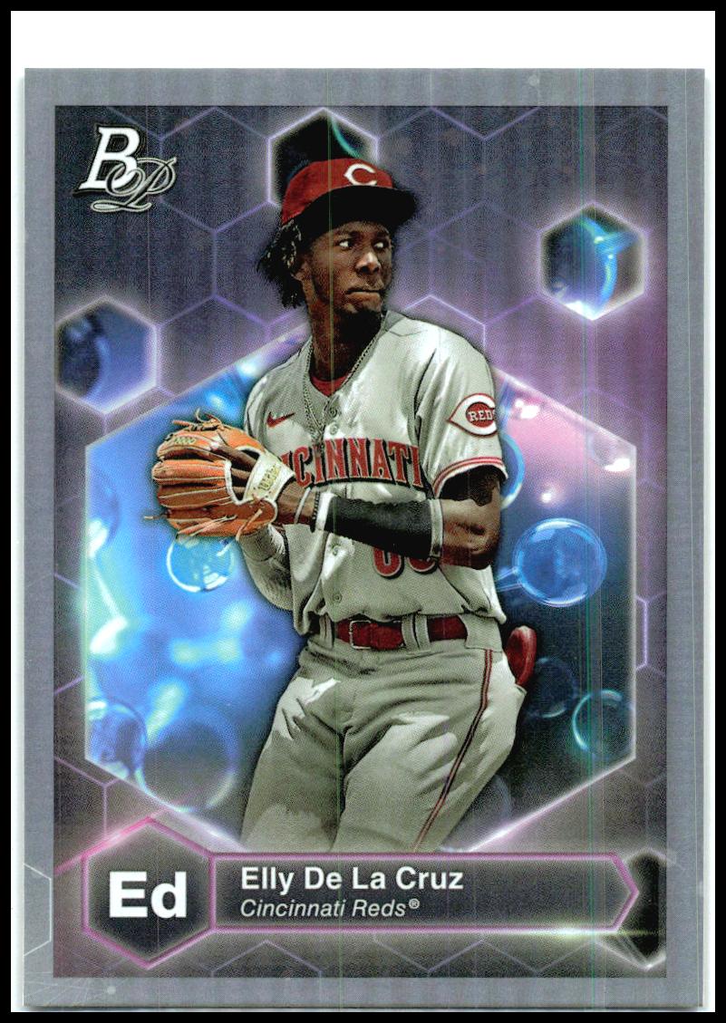 2022 Bowman Platinum Precious Elements #PE-16 Elly De La Cruz Cincinnati Reds