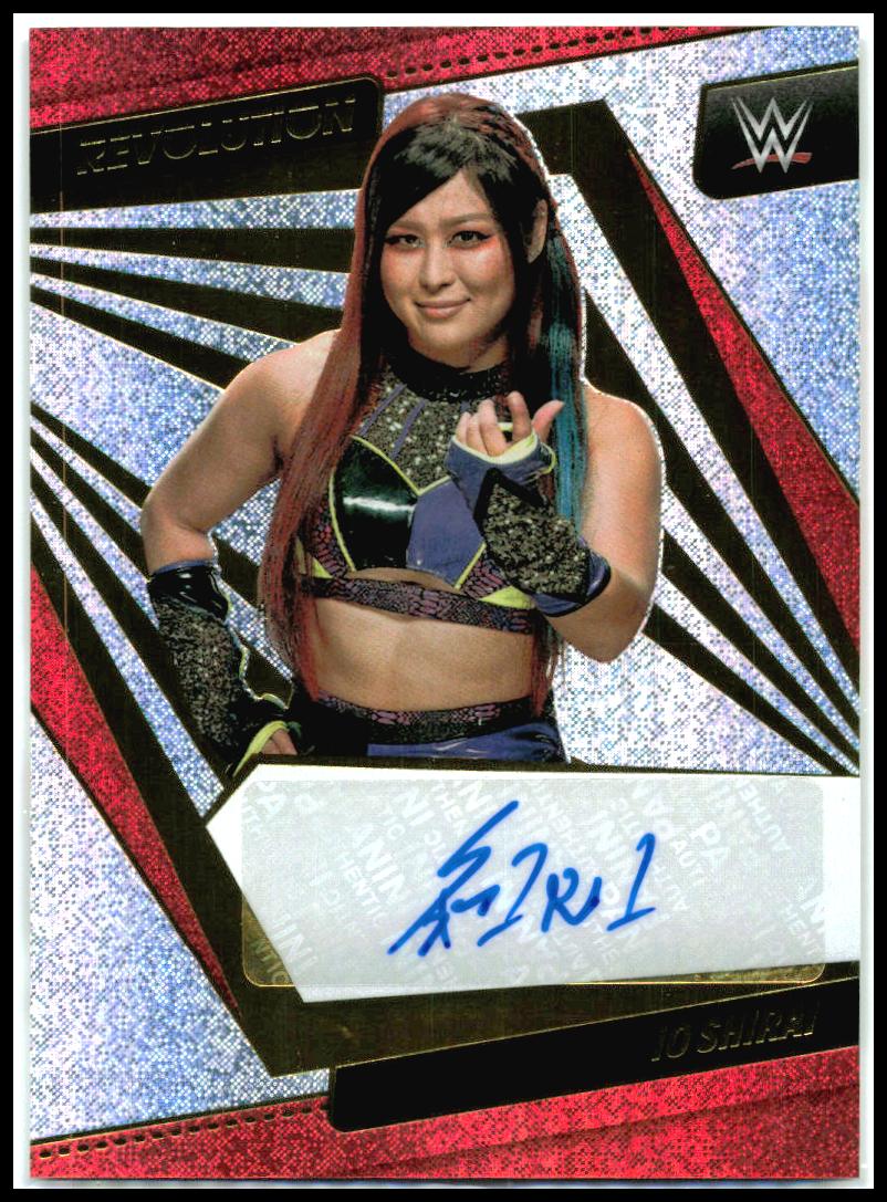 2022 Panini Revolution WWE Autographs #AG-IOS Io Shirai AU