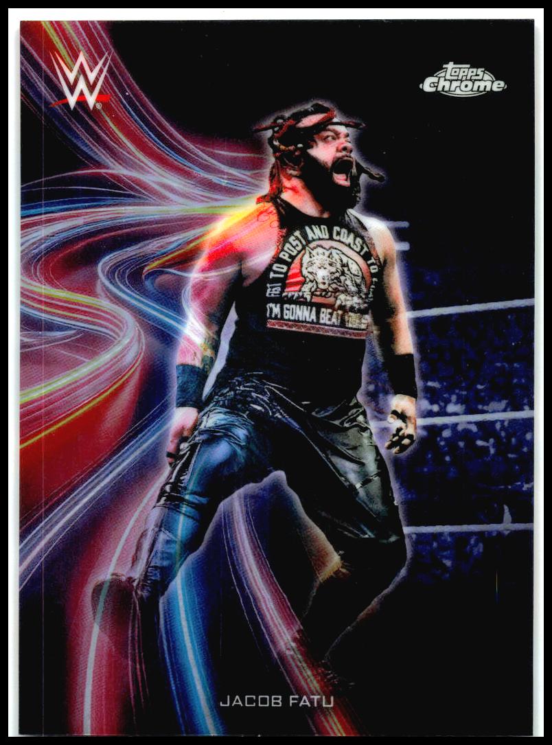 2026 Topps Chrome WWE Signalz #SGZ-14 Jacob Fatu