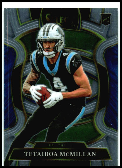 2025 Panini Select #44 Tetairoa McMillan RC Carolina Panthers
