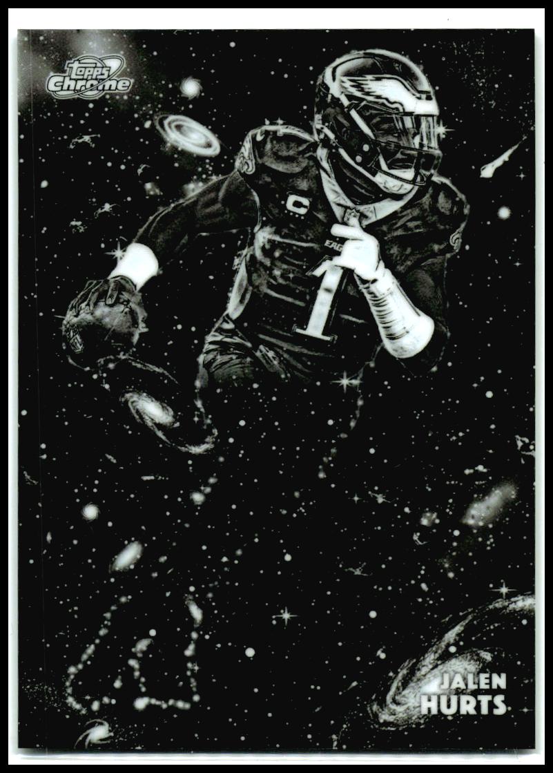 2025 Topps Chrome Cosmic Constellation Variation #BCV-43 Jalen Hurts Eagles