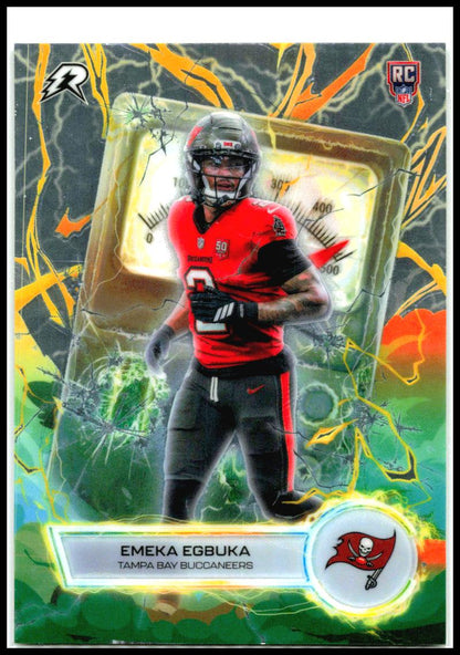 2025 Topps Resurgence Voltaic #VT-14 Emeka Egbuka Tampa Bay Buccaneers