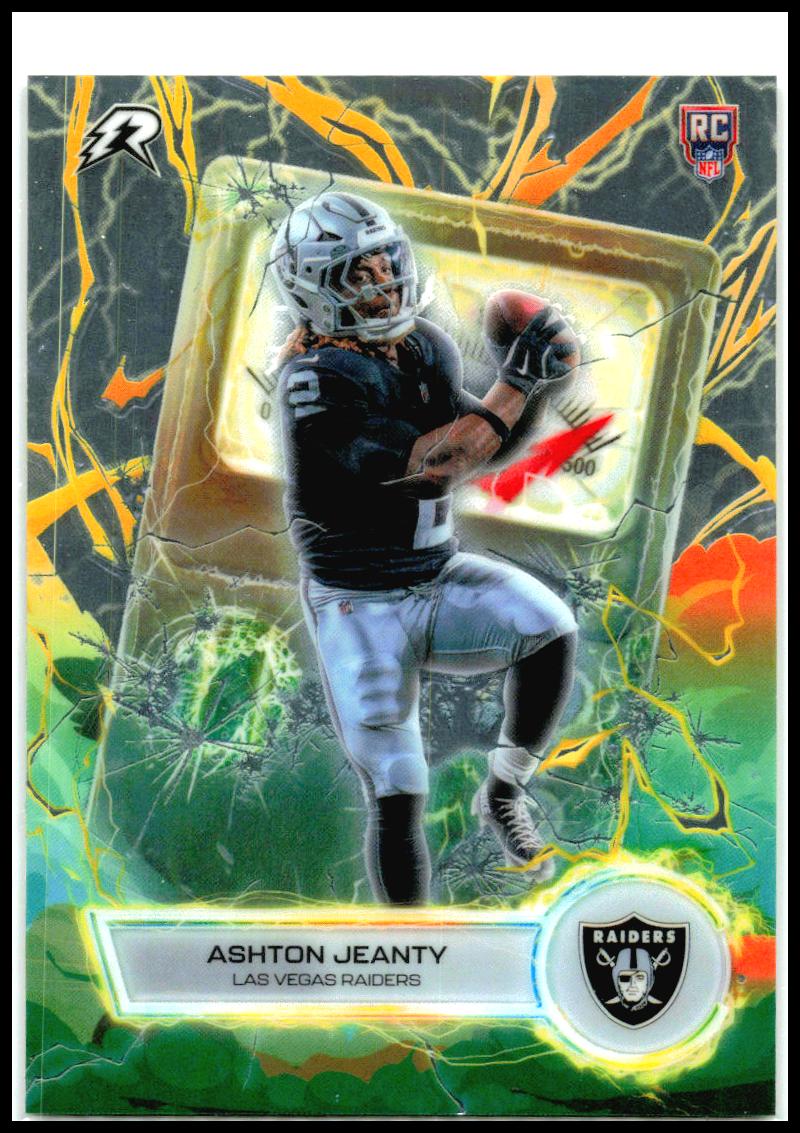 2025 Topps Resurgence Voltaic #VT-8 Ashton Jeanty Las Vegas Raiders