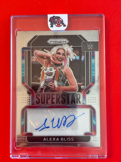 2022 Panini Prizm WWE Superstar Autographs #SA-ABL Alexa Bliss AU