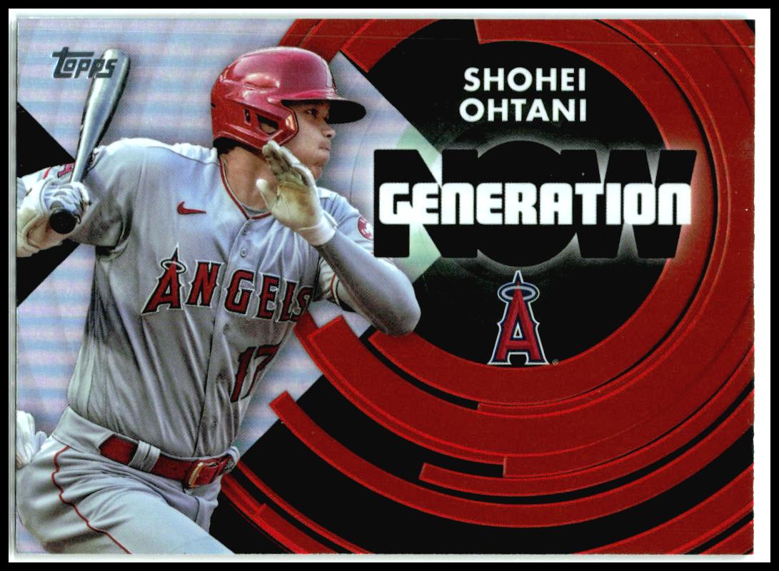 2022 Topps Chrome Update Generation Now Chrome #GNC-5 Shohei Ohtani Angels