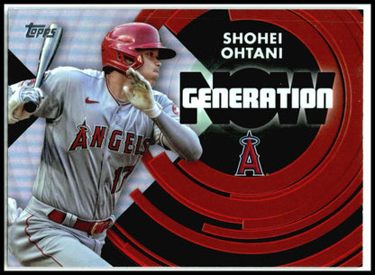2022 Topps Chrome Update Generation Now Chrome #GNC-5 Shohei Ohtani Angels