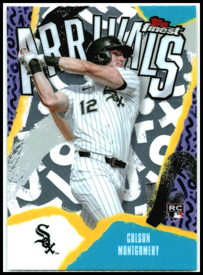2026 Finest Arrivals #A-10 Colson Montgomery Chicago White Sox