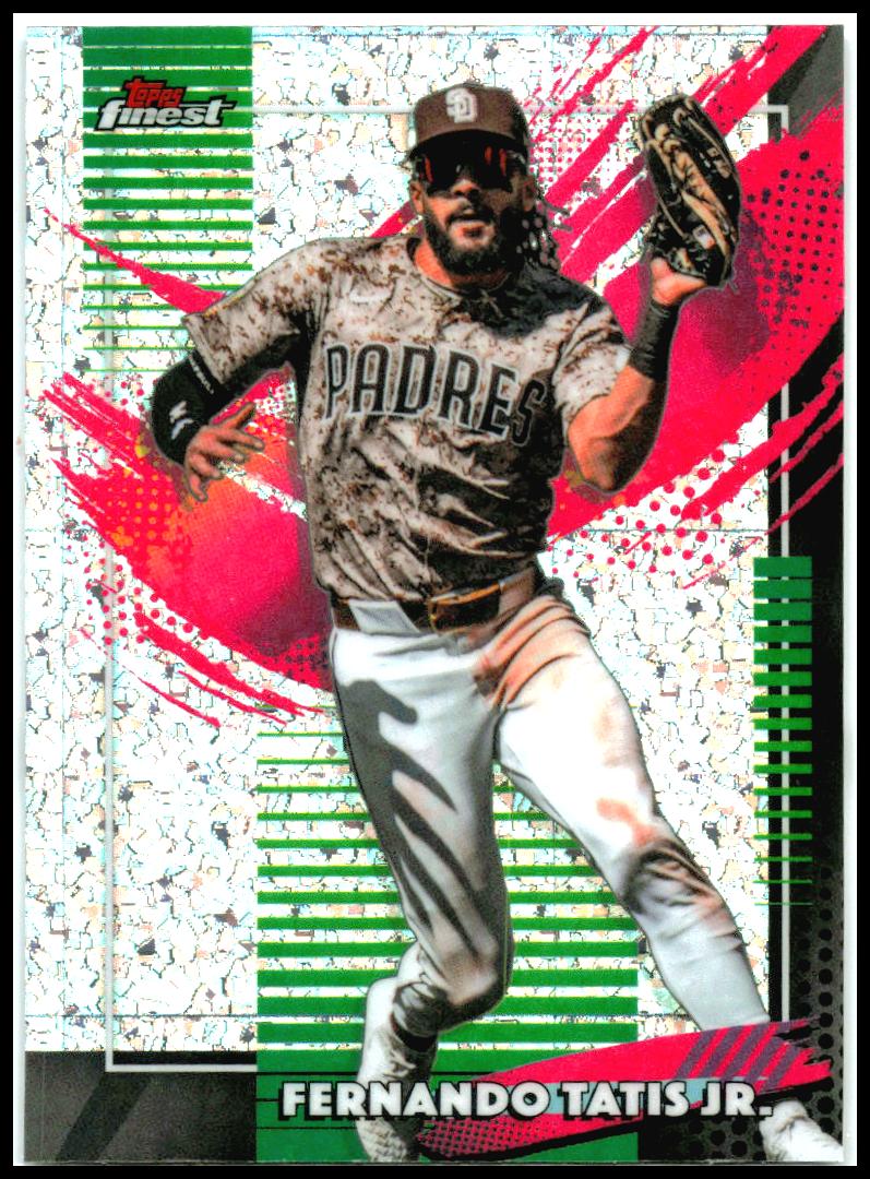 2026 Finest Mini-Diamond Refractors #274 Fernando Tatis Jr. San Diego Padres