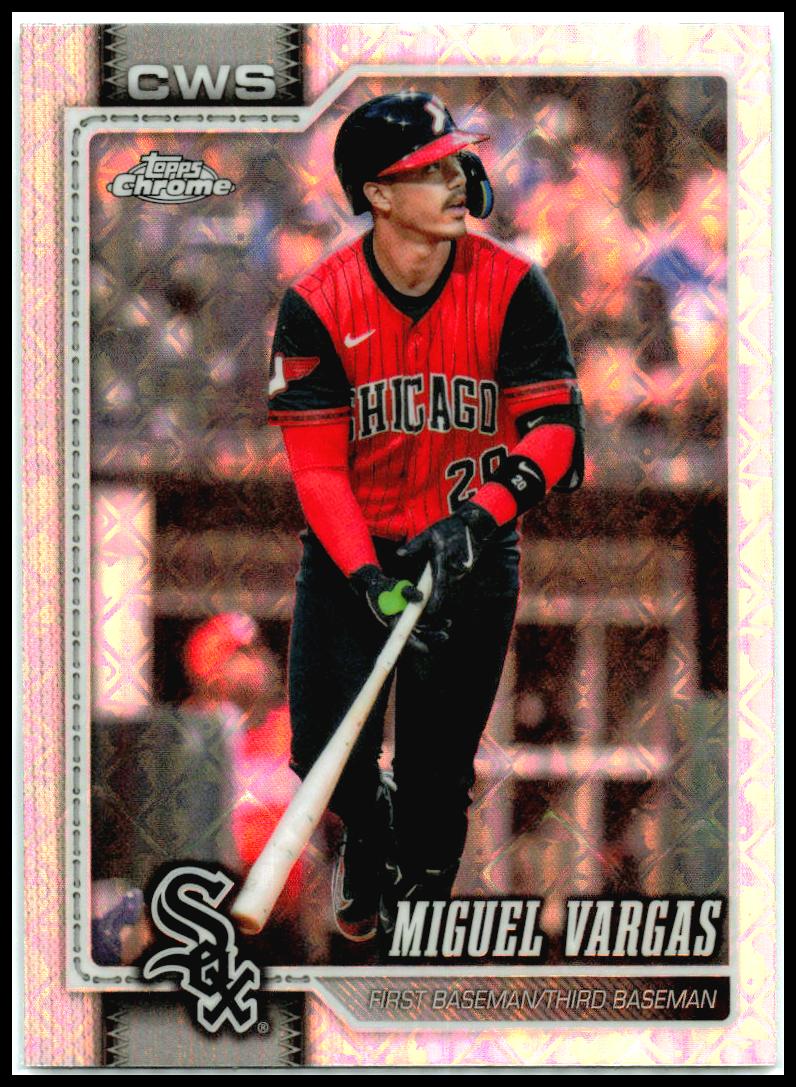 2026 Topps Logofractor #49 Miguel Vargas Chicago White Sox