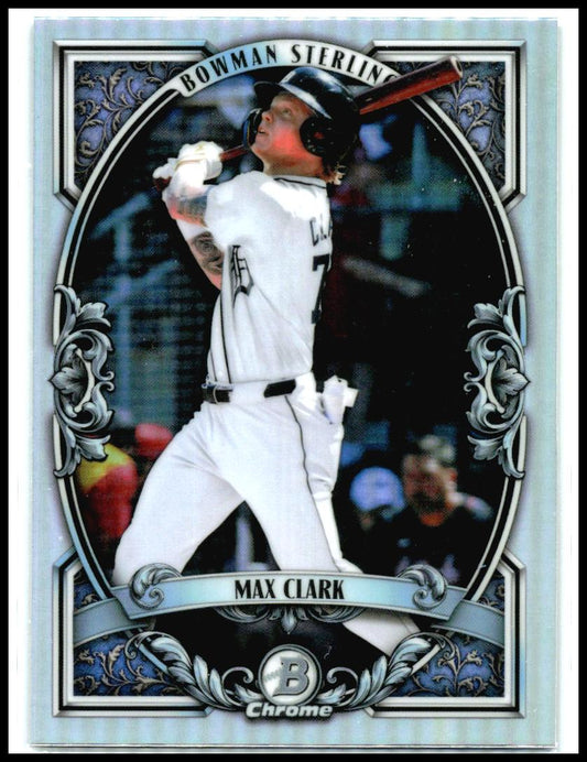 2026 Bowman Bowman Sterling #BST-5 Max Clark Detroit Tigers