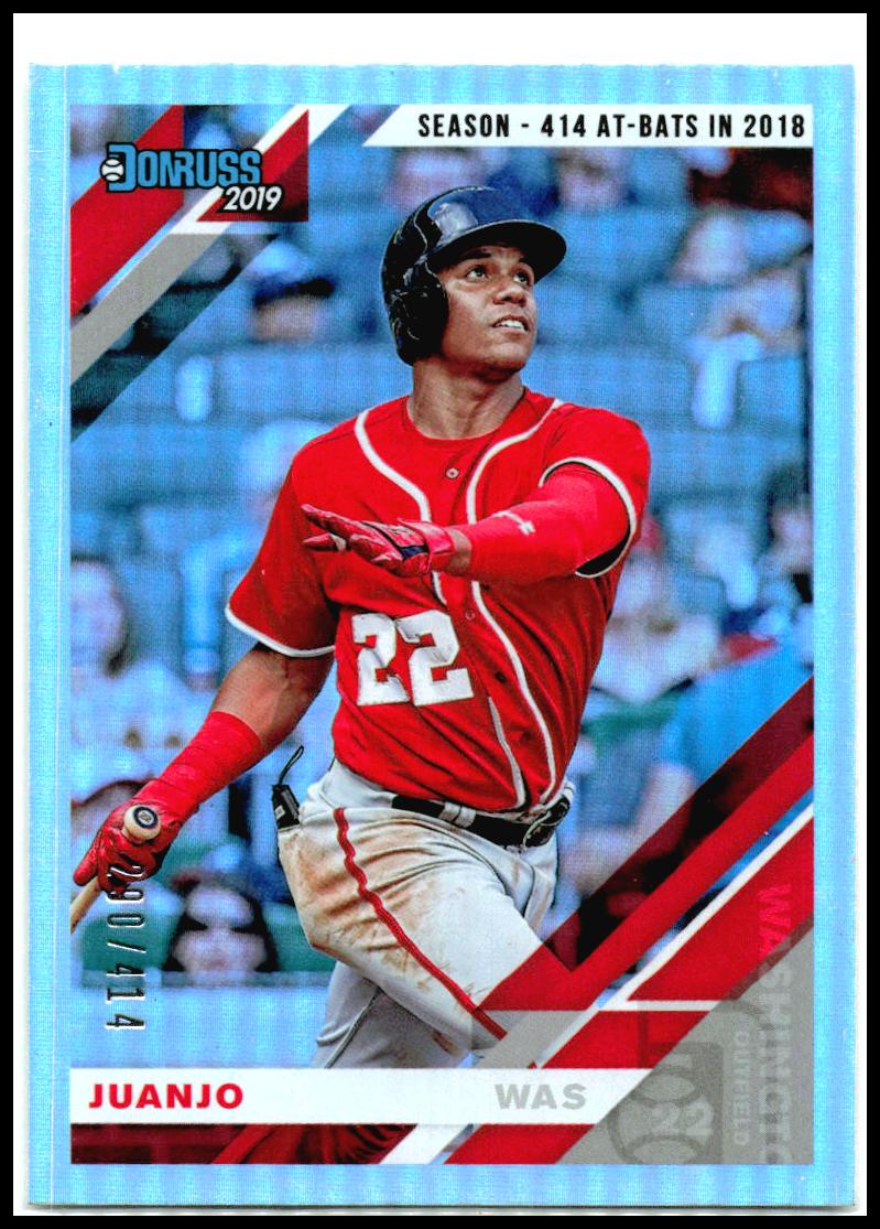 2019 Donruss #61 Juan Soto Washington Nationals