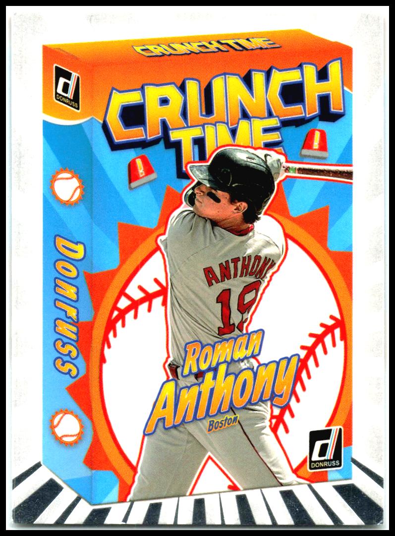 2026 Donruss Crunch Time #9 Roman Anthony Boston Red Sox